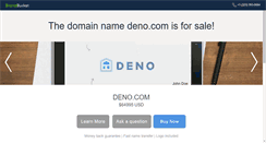 Desktop Screenshot of deno.com