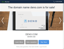 Tablet Screenshot of deno.com